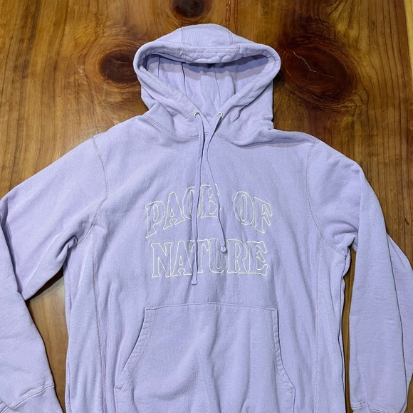 Fresh Cut Flowers Men's Hoodie Large Embroidered Unisex Pace of Nature Cotton N8 - Picture 2 of 6